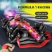 F1 drift formula sa efektom dima na pokret ruke